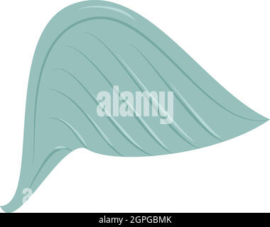 Wing icon blue vector Stock Vector Image & Art - Alamy
