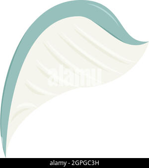 White wing icon, cartoon style Stock Vector Image & Art - Alamy