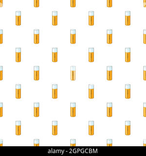 Surferprotect battery pattern, cartoon style Stock Vector