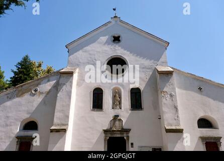 Croatia, Istria, Pazin, Saint Nicholas church Stock Photo