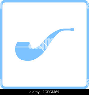 Smoking Pipe Icon Stock Vector