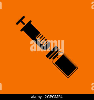 Covid Vaccine Icon Stock Vector