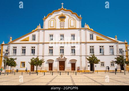 Portugal, Algarve, Portimao, the old town, church of Colégio dos Jesuitas Stock Photo