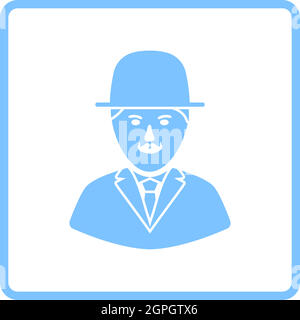 Detective Icon Stock Vector