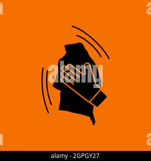 Wet Cleaning Icon Stock Vector