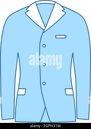 Business Suit Icon Stock Vector