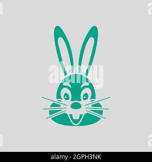 Easter Rabbit Icon Stock Vector