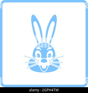 Easter Rabbit Icon Stock Vector