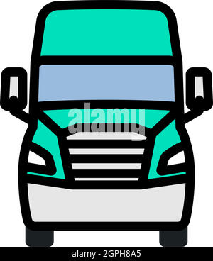 Truck Icon Stock Vector