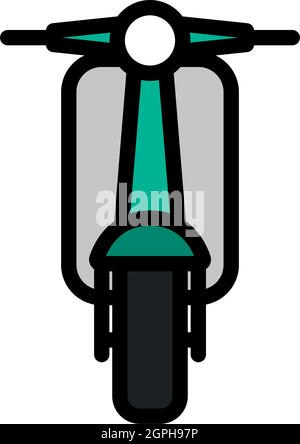Scooter Icon Stock Vector