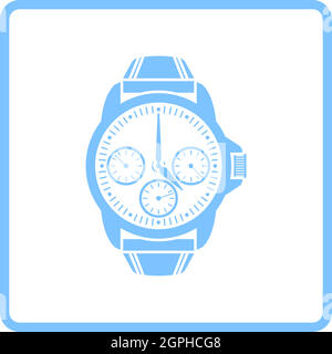 Business Watch Icon Stock Vector