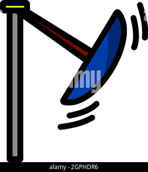 Boat The Carousel Icon Stock Vector