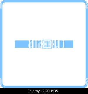 Trouser Belt Icon Stock Vector