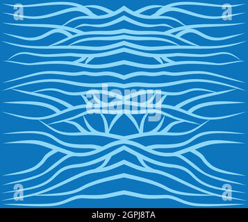 The background inspired by the skin of a tiger shark Stock Vector