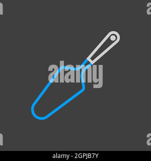 Cake and pie server utensil vector icon Stock Vector