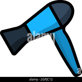 Hairdryer Icon Stock Vector