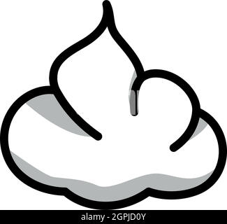 Shaving Foam Icon Stock Vector