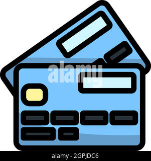 Credit Card Icon Stock Vector