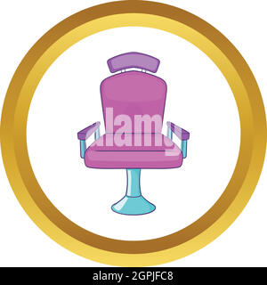 Barber chair vector icon Stock Vector