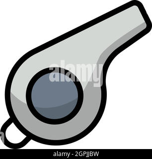 Whistle Icon Stock Vector