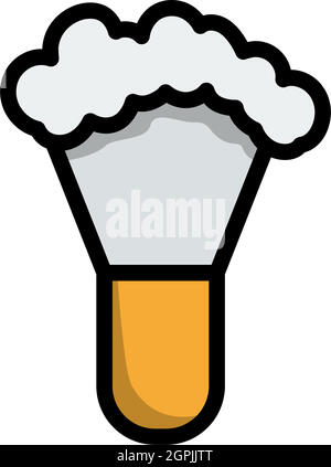Shaving Brush Icon Stock Vector