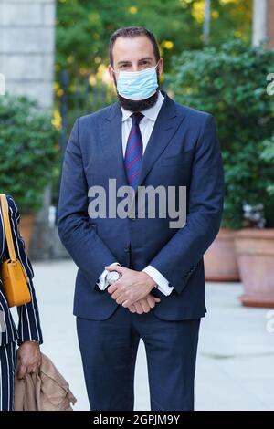 Madrid, Spain. 29th Sep, 2021. Borja Thyssen attends the Tribute to Tomas Llorens at the Thyssen-Bornemisza National Museum. (Photo by Atilano Garcia/SOPA Images/Sipa USA) Credit: Sipa USA/Alamy Live News Stock Photo