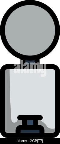 Trash Can Icon Stock Vector