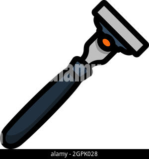 Safety Razor Icon Stock Vector