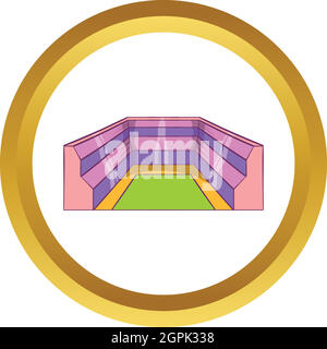 Rectangular stadium vector icon Stock Vector Image & Art - Alamy