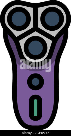 Electric Shaver Icon Stock Vector