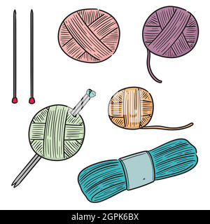 Knitting tool crochet hook all sizes chart vector set Stock Vector Image &  Art - Alamy