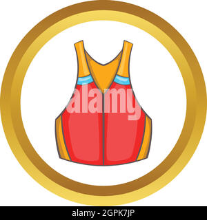 Life vest vector icon Stock Vector