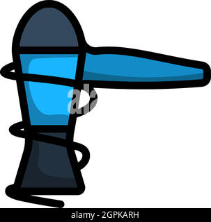 Hairdryer Icon Stock Vector