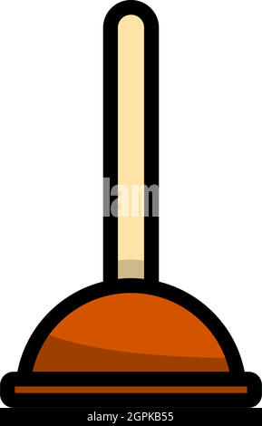 Plunger Icon Stock Vector