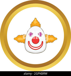 Clown vector icon Stock Vector