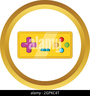 Vintage game joystick icon, cartoon style Stock Vector Image & Art - Alamy
