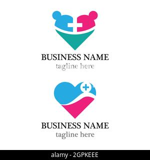 Family care Logo template vector icon design Stock Photo