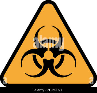 Icon Of Biohazard Stock Vector