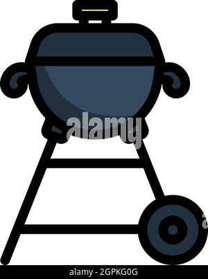 Icon Of Barbecue Stock Vector