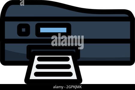 Printer Icon Stock Vector