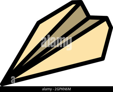 Paper Plane Icon Stock Vector