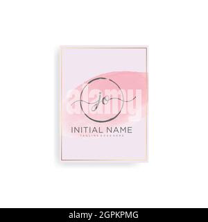 Letter Initial with Royal Template.elegant with crown logo vector, Creative Lettering Logo Vector Illustration. Stock Vector