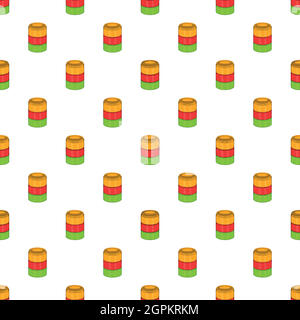 Tastes of electronic cigarette pattern Stock Vector