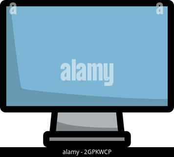 Monitor Icon Stock Vector