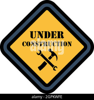 Icon Of Under Construction Stock Vector