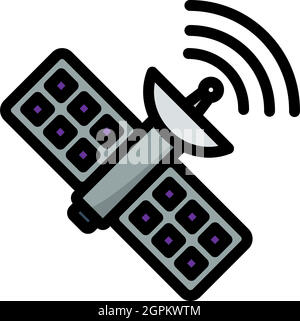 Satellite Icon Stock Vector