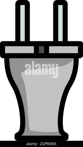 Electrical Plug Icon Stock Vector