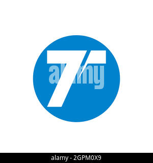 T logo and symbol vector Stock Vector