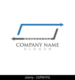 Faster Logo Template vector icon Stock Vector