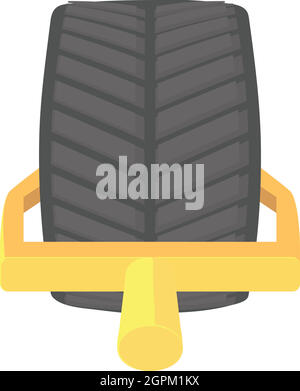 Tire icon, cartoon style Stock Vector Image & Art - Alamy
